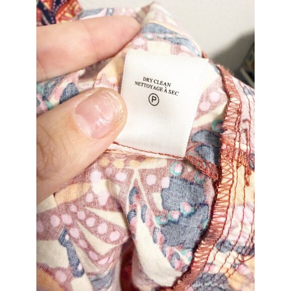 A.L.C. Adelle Tiered Printed Cotton Poplin Halterneck Maxi Dress Red Size 8 - Picture 5 of 7